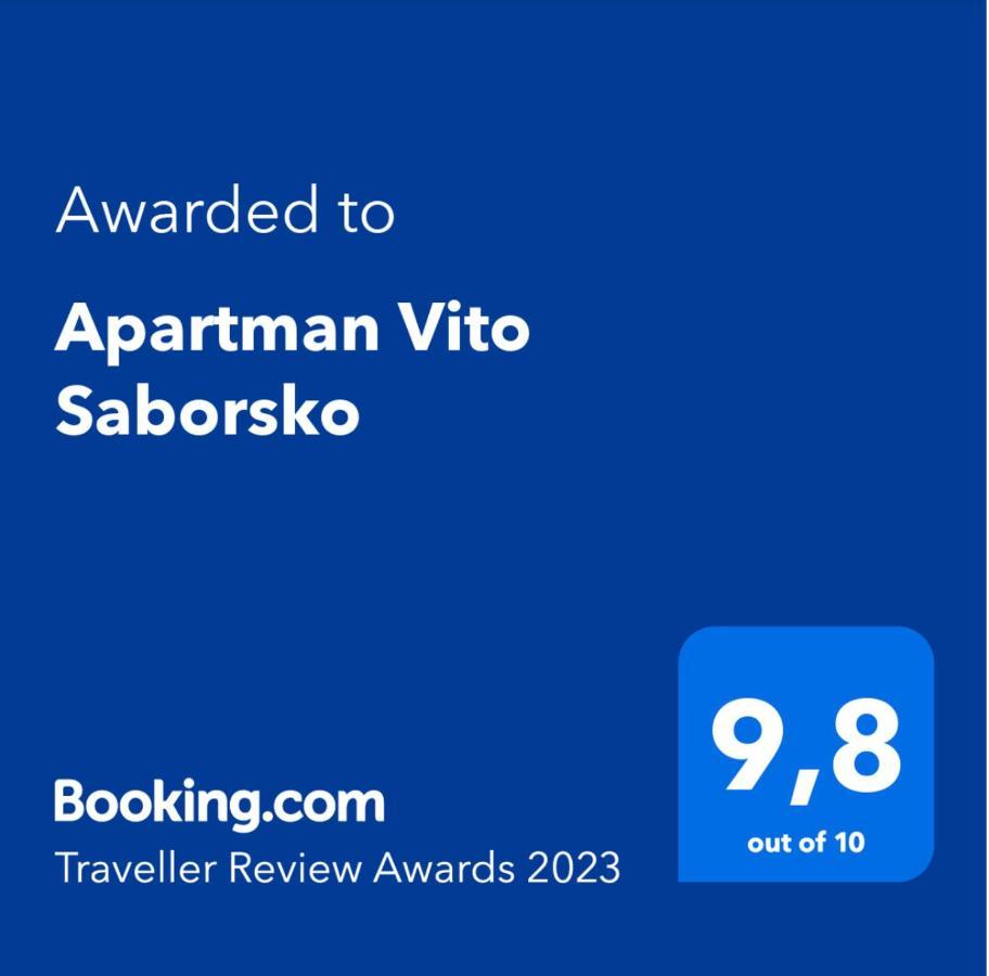 Apartman Vito Saborsko Екстериор снимка